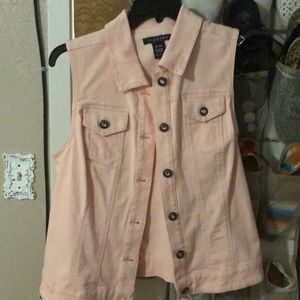 Baccini light pink vest 18/20